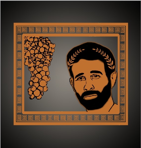 Creation of Fresco of Dionysus: Step 7